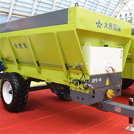 雨林牌2FS-8大型有机肥抛肥机 双链盘容积可定制
