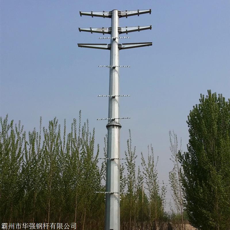 山西电力钢管塔终端钢杆耐张杆