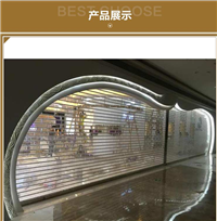 西乡水晶卷帘门,电动水晶门厂家用心做好门