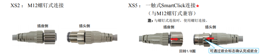 一览欧姆龙圆型防水接插件 (M12螺钉式)XY2F-0001