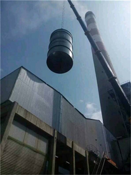 揭阳塔架式钢烟囱新建一条龙服务