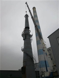 固原卷板制作铁烟囱