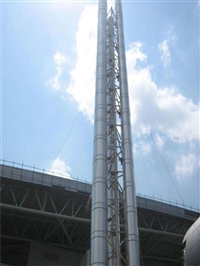 枣庄卷板安装铁烟囱