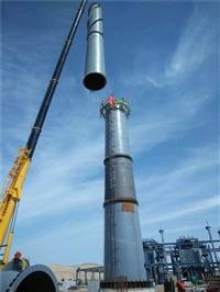 厦门卷板制作铁烟囱