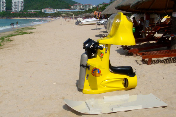 戴维德文旅潜水摩托水下漫步水下飞骑水下摩托车潜水艇用品