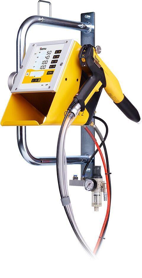 金马厂家自动喷枪特殊喷枪外混式喷枪混合方式喷粉枪涂料供给方法喷粉