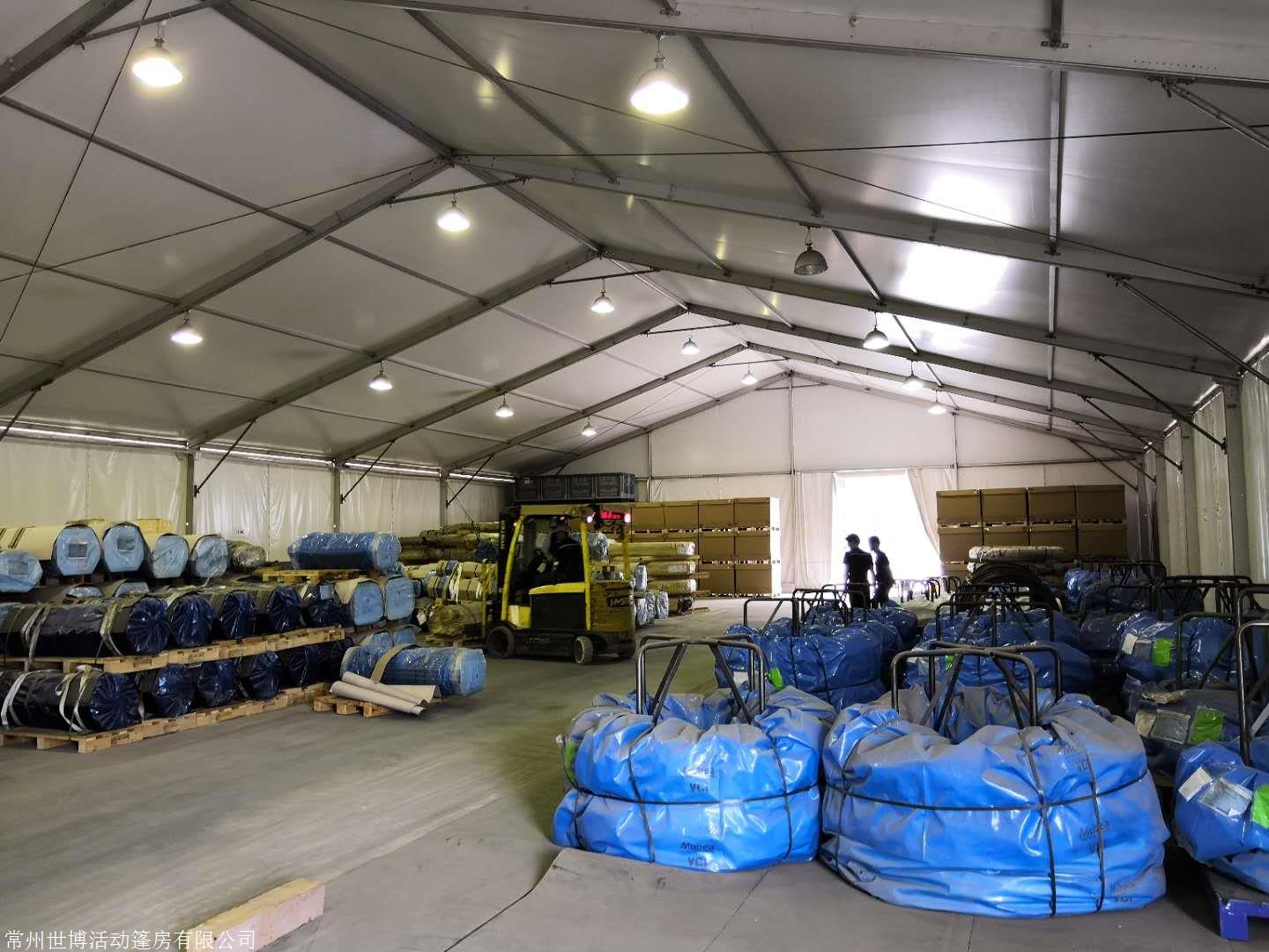 铝合金防尘环保大棚仓库篷房工业仓储篷房