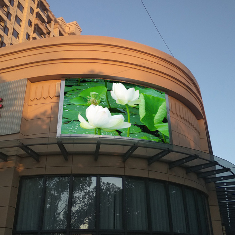 室外全彩p10led显示屏 单立柱高清led电子屏 河南郑州/洛阳led