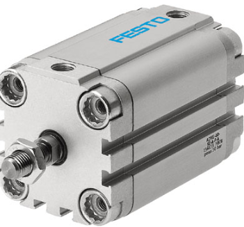 订购了解FESTO紧凑气缸，外螺纹连接端口