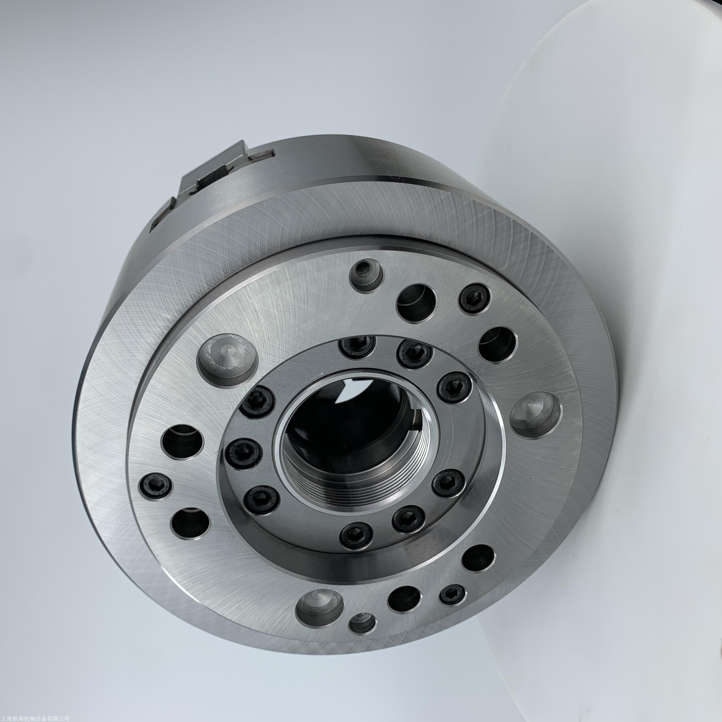 8寸中空卡盘op208千岛中空三爪液压卡盘