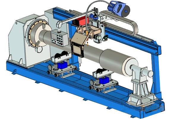 万昊管对接环缝自动焊接专机