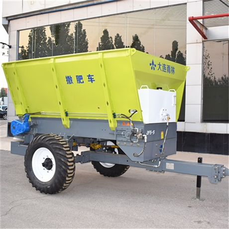 牵引式牲畜粪便抛粪车 大型沙地抛撒机