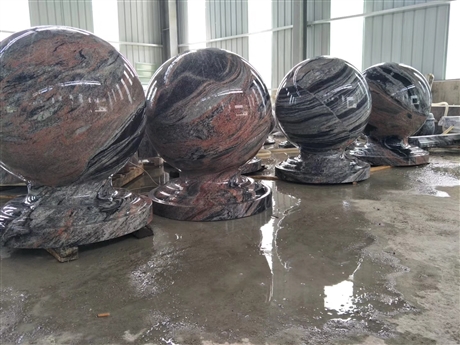 挡车球 路障石石材挡车石天然环保