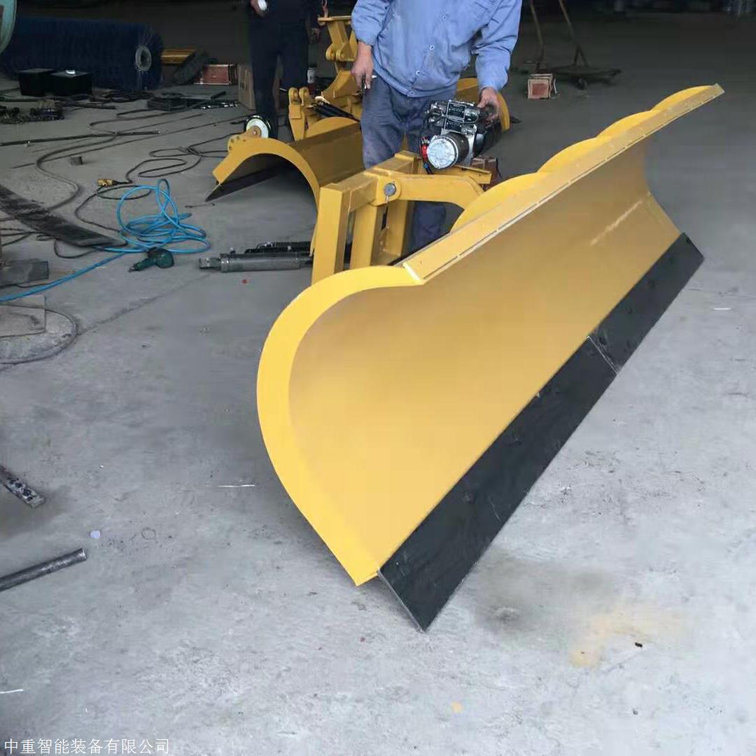 汽车加装推雪铲卡车除雪铲定做厂家东风天锦前端安装除雪器铲