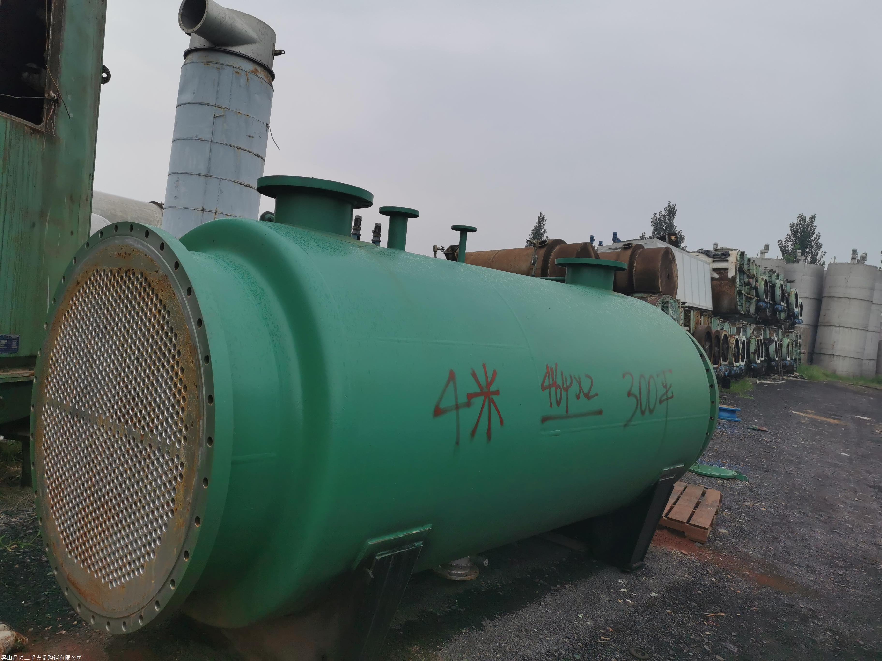 二手冷凝器价格二手制冷设备冷凝器昌兴闲置销售