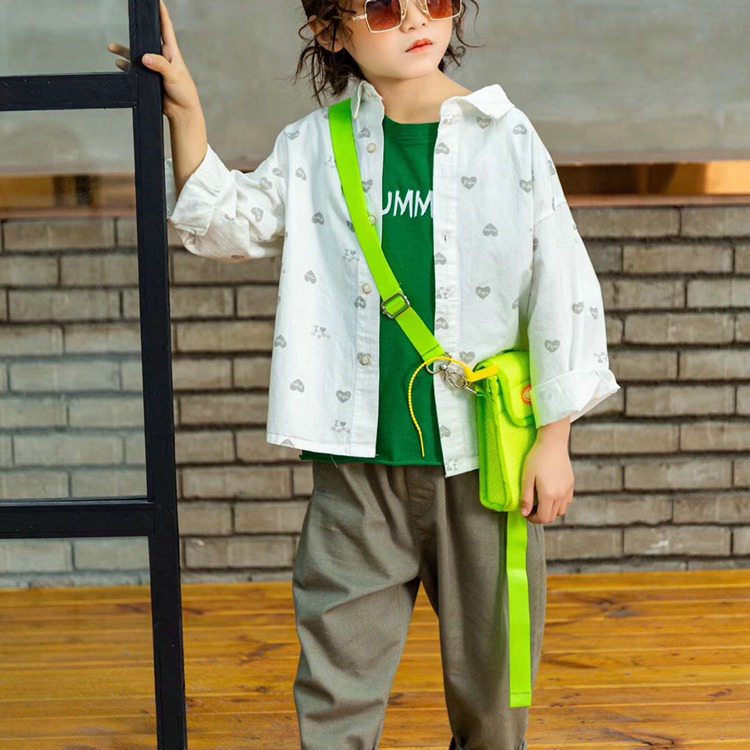 小尾巴韩国本土童装服装尾货童装小跟班时尚童装批发货源