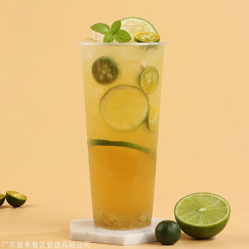 汕头奶茶原材料供应 柠檬果酱金桔柠檬汁 柠檬水果茶果汁1kg