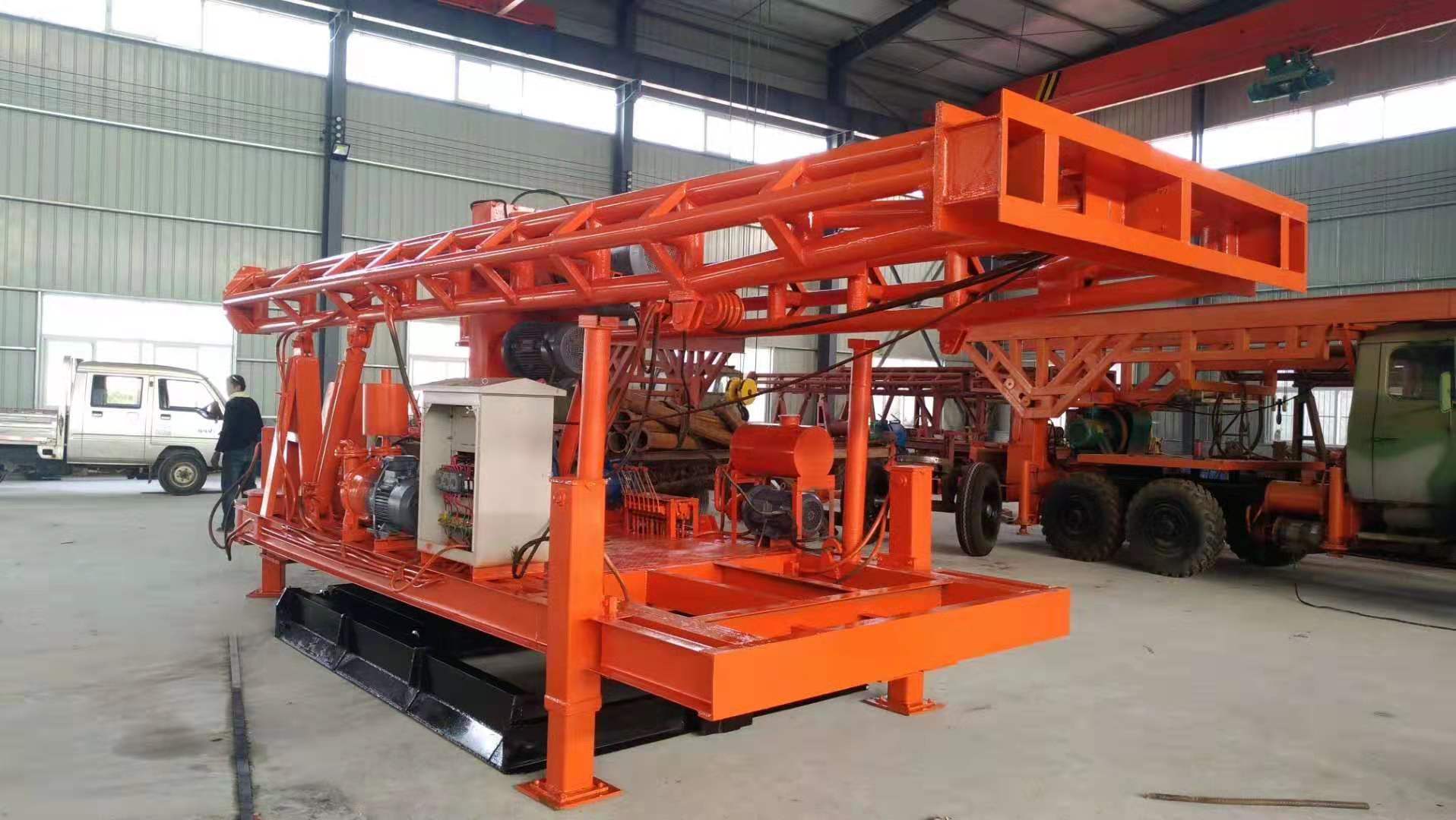 变速动力头式正循环钻机液压步履式正循环钻机