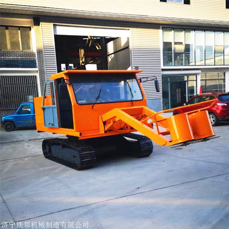 沙漠履带平茬机 沙柳平茬机 平茬再生力强 平茬效果快平茬机