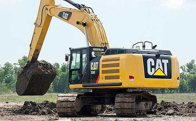 中山市卡特挖掘机318d2 l小型挖掘机图片大全