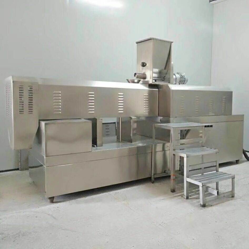 三螺杆鲜肉狗粮膨化机百脉海源机械