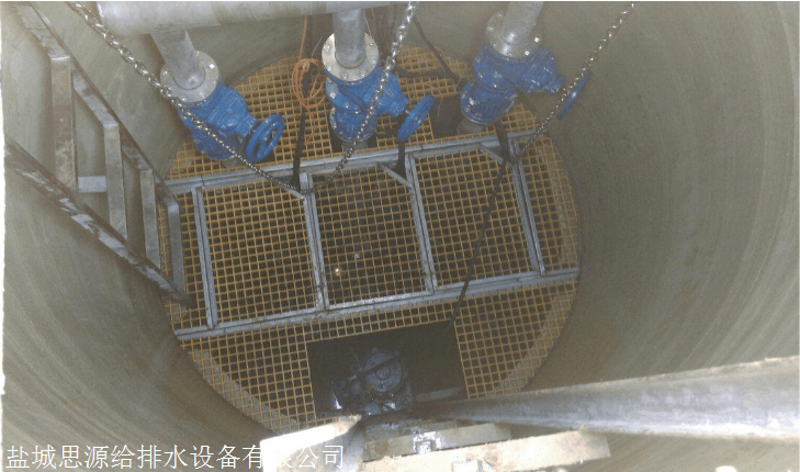 提升泵井的施工过程图片