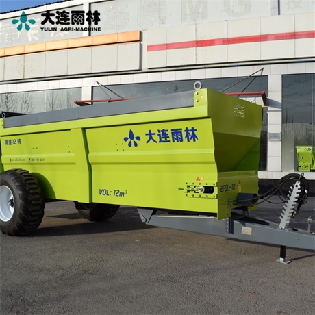 实力优品 大型12方扬粪机 有机肥扬肥车