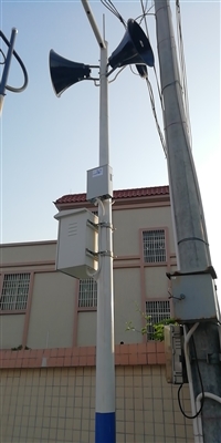 4G全网通云广播防水音柱/4G无线IP网络音柱