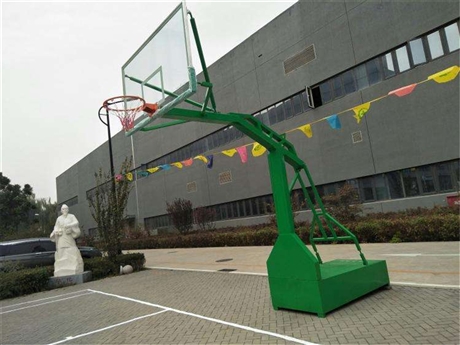 甘肃单臂篮球架儿童篮球架行走篮球架