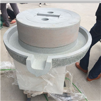 黄豆电动石磨机 手工豆腐厂电动石磨机 米浆肠粉石磨机