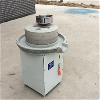 现货家用小型天然电动石磨 电动豆浆石磨机厂家