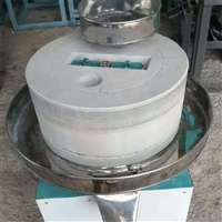  电动石磨香油机 石磨芝麻酱机 流动花生酱石磨机 报价