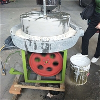 杂粮石磨电动磨粉机 半自动石磨磨面机  厂家批发