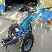  农田专用手扶拖拉机 8-12马力手扶拖拉机 开垦荒地 图片
