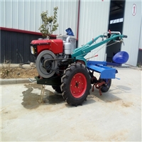  手扶拖拉机视频 农用手扶开沟培土机 鑫嘉强图片 