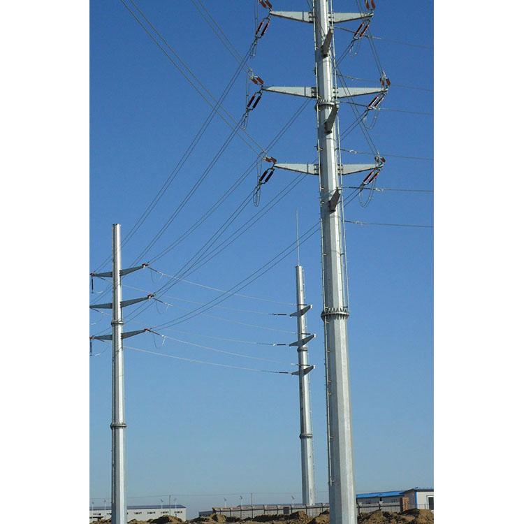 四川电力钢杆 钢桩基础 耐张杆