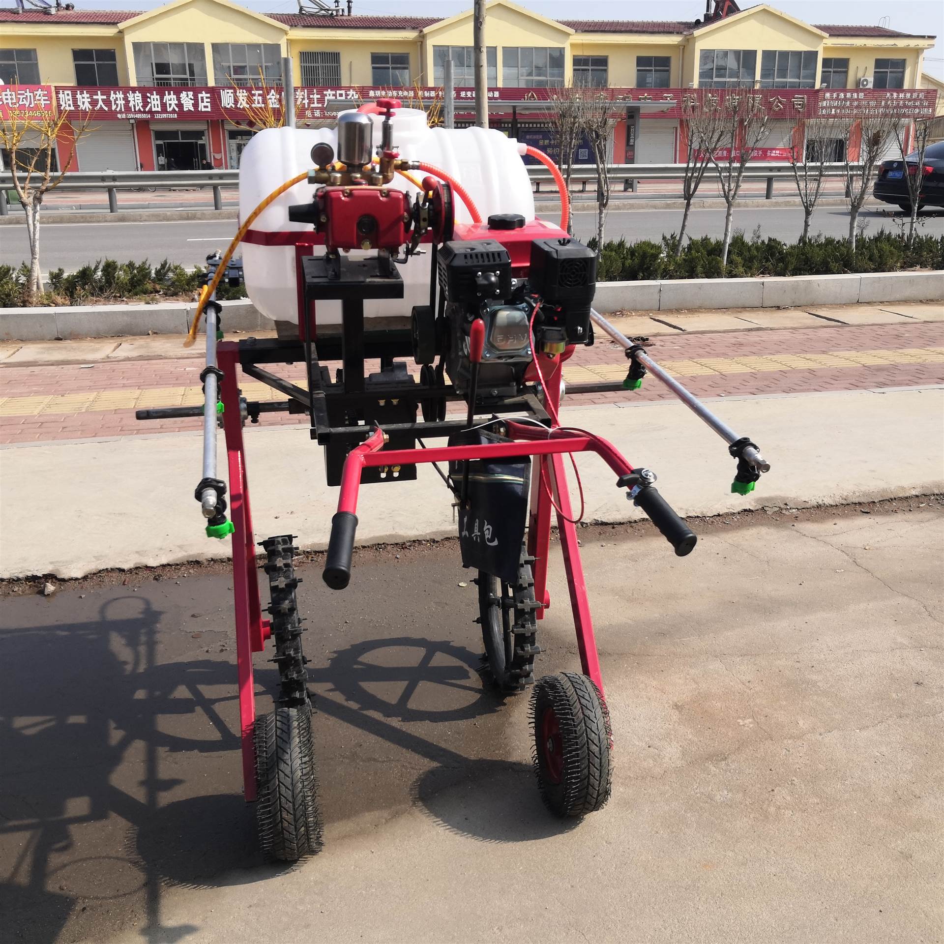 全自動小型花生打藥機 大棚蔬菜打藥機 農田小麥玉米打藥機