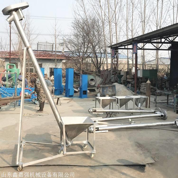  粮食提升机图片 草料提升机价格 螺旋 提升机 