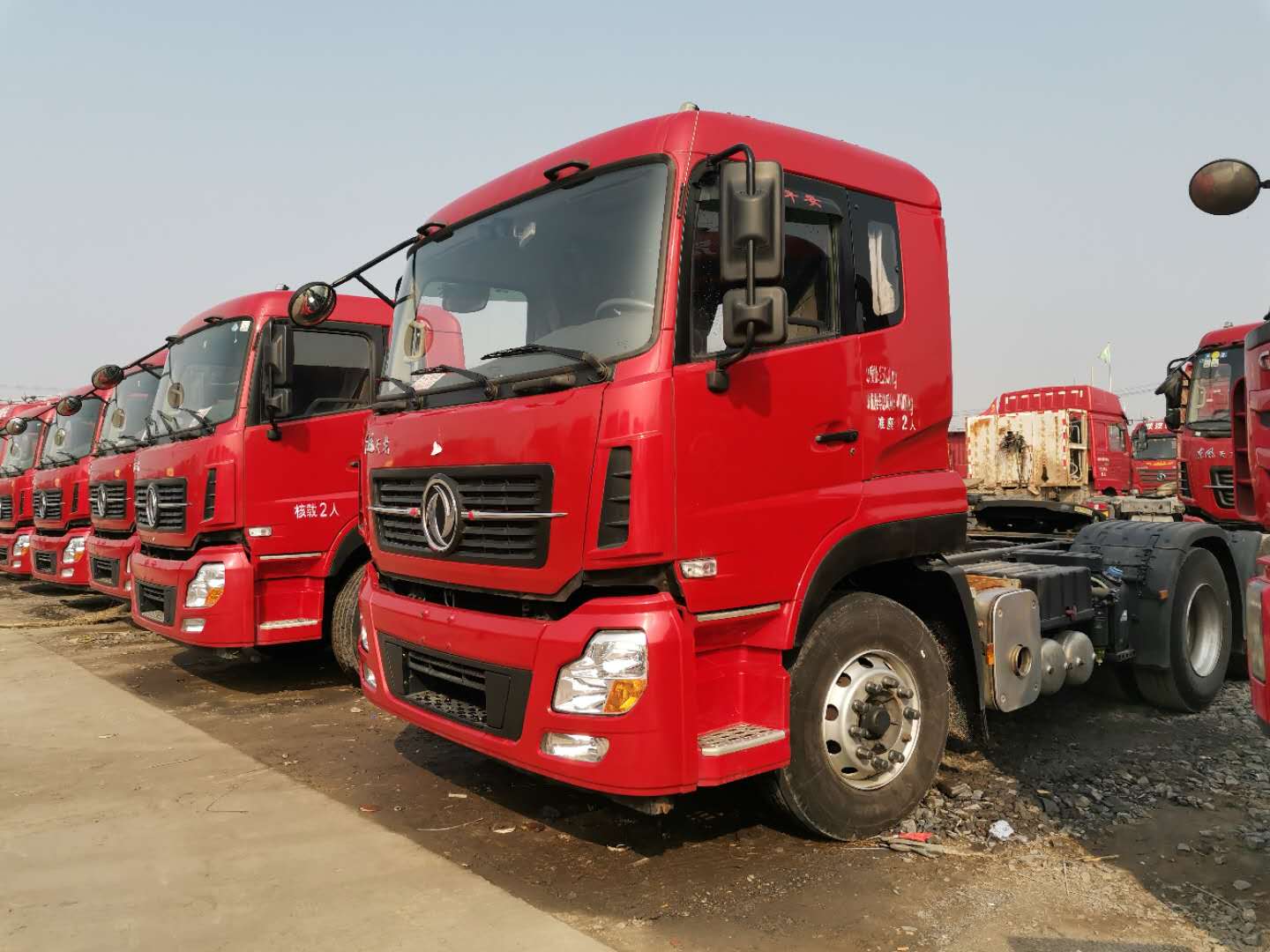 二手天龙半挂车