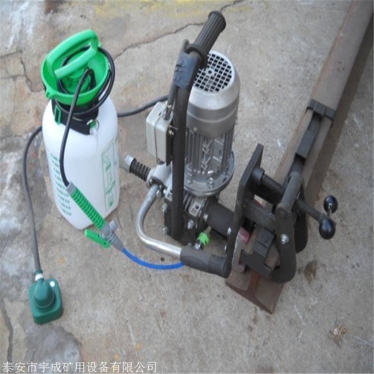 宇成牌DZG23电动钻孔机 50kg钢轨铁路电动钻孔机