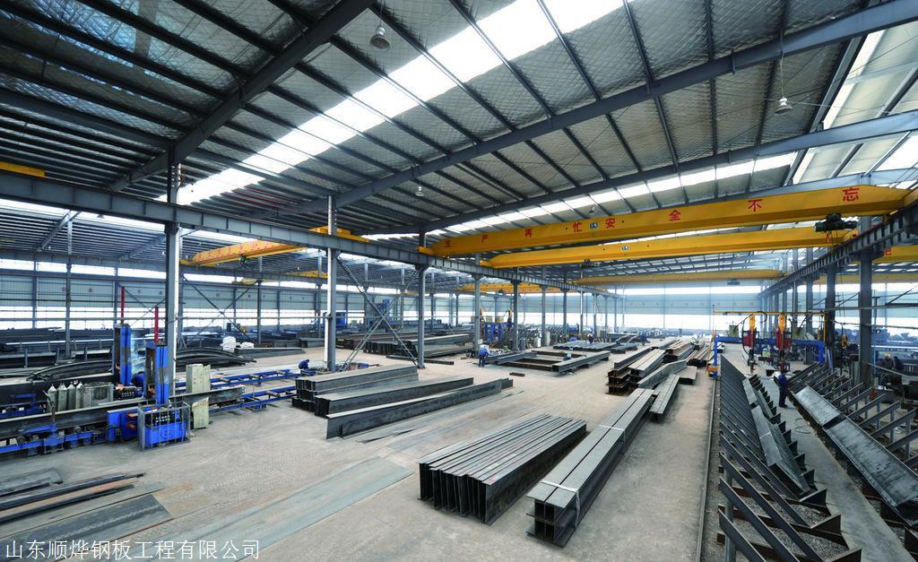 顺烨_制作钢结构工程 轻钢厂房 轻钢车间制作安装