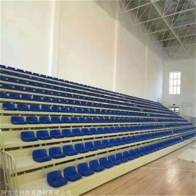 黑龙江可伸缩看台座椅折叠座椅厂家