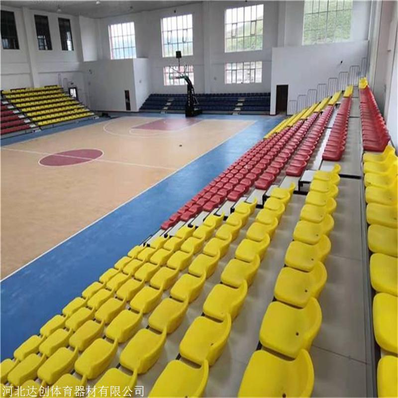 四川伸缩座椅看台观众席看台座椅生产厂家