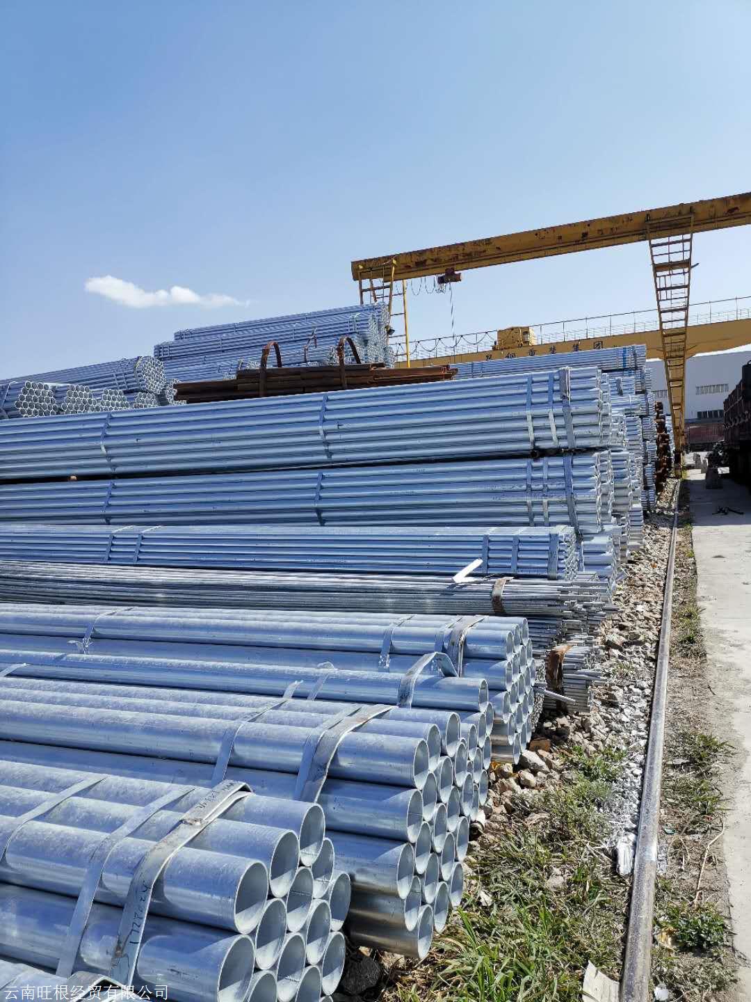 振鸿牌镀锌管直发 dn20磨口好镀锌钢管