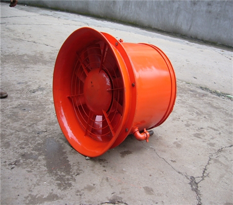 FQC矿用气动抽出式轴流局部通风机