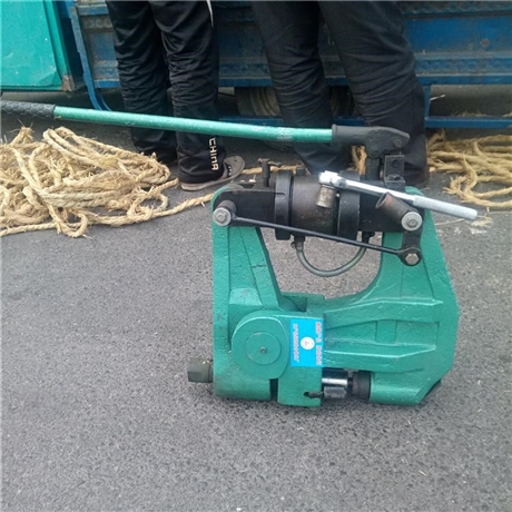 KKY500轨道液压打孔机厂家  24公斤轨道挤孔器