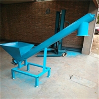  圆管螺旋提升机  输送煤粉提升机  不锈钢上料机图片