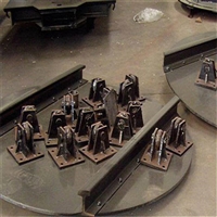 矿用转盘岔芯报价  转盘道岔价格