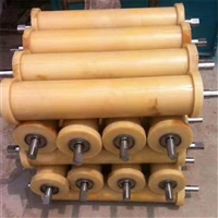 200*300聚氨酯地滚 150*300矿用尼龙地滚轮