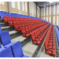 黑龙江鸡西 看台座椅 伸缩看台座椅生产厂家